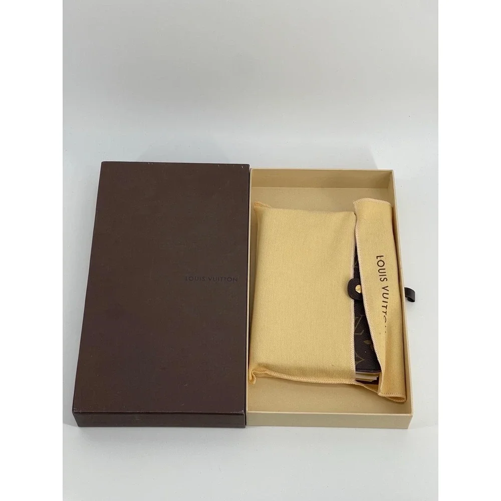 Louis Vuitton Monogram Agenda PM Planner Organizer w/ Box Dust Bag Auth